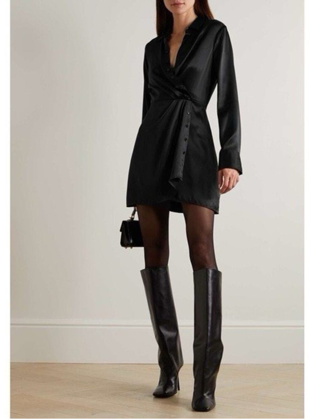 Reformation Alaine 100% Silk Dress